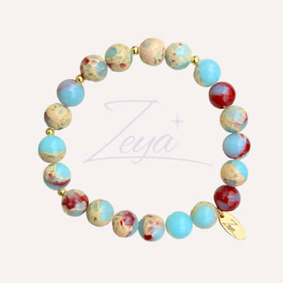 Le Bracelet Terra est une fusion parfaite de la terre et de l’énergie spirituelle, incarnée par le Jasper Shoushan. Cette pierre est connue pour ses vertus régénératrices et équilibrantes, apportant stabilité et force intérieure.