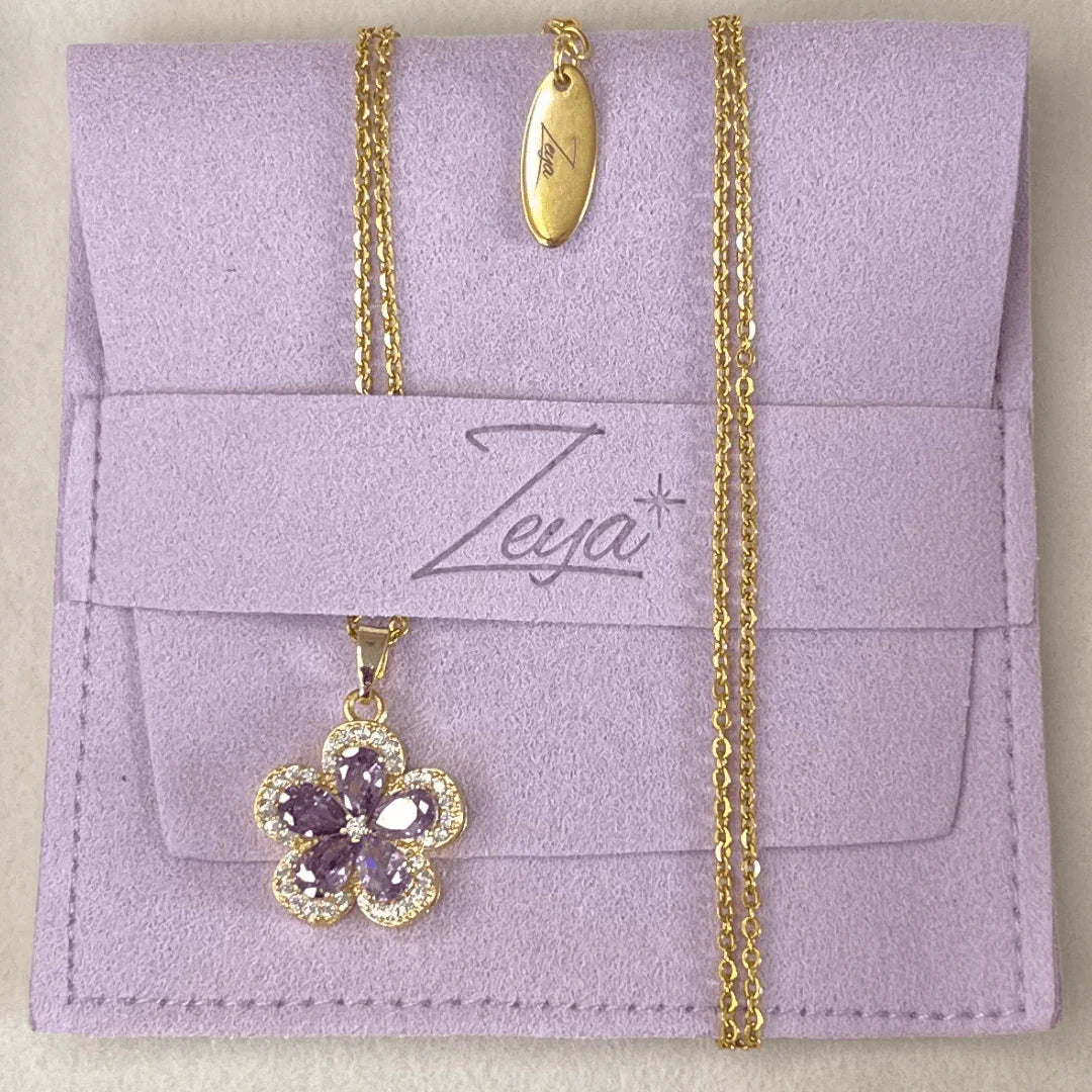 Collier Orchid - Zeya Jewelry