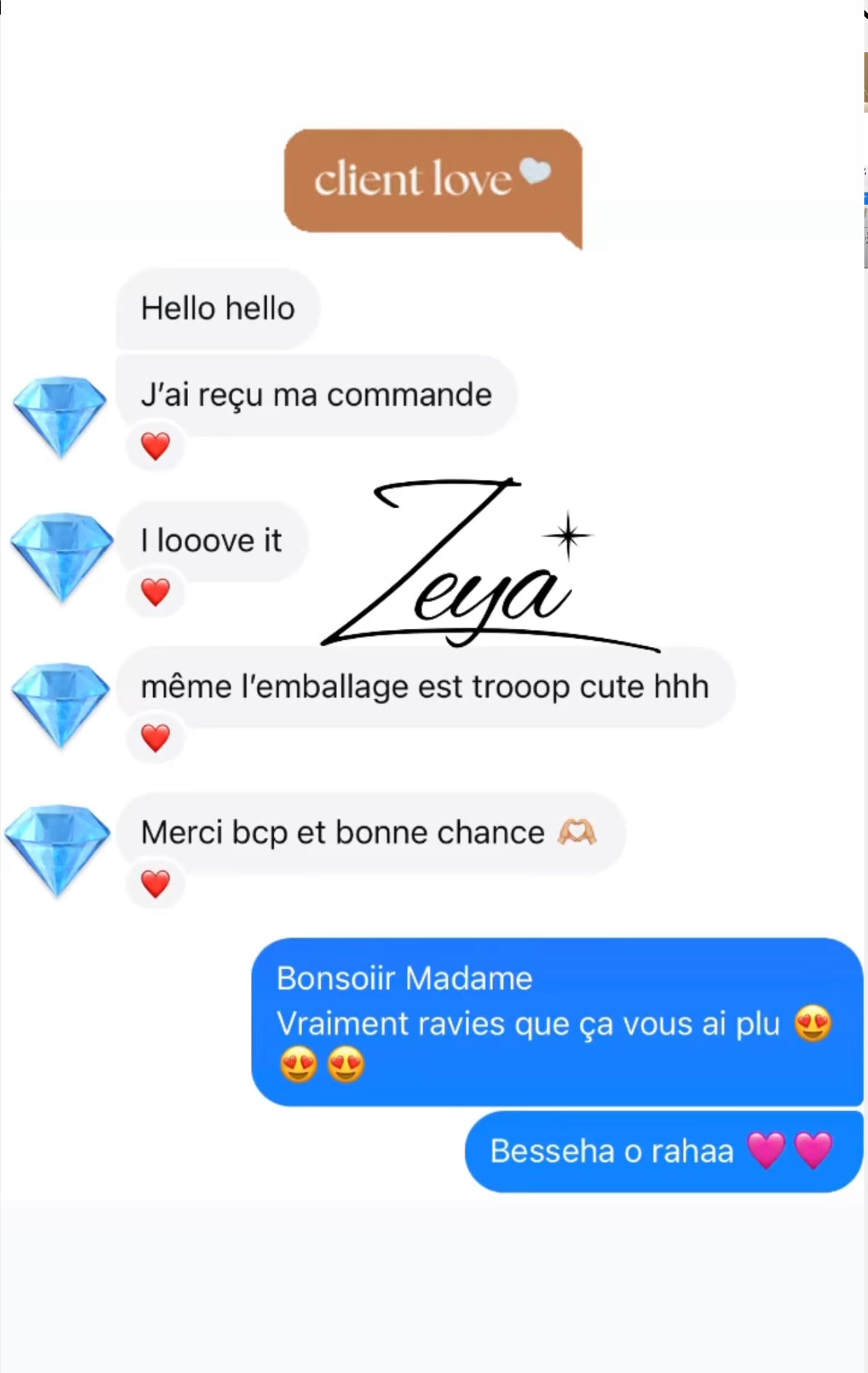 Avis client 