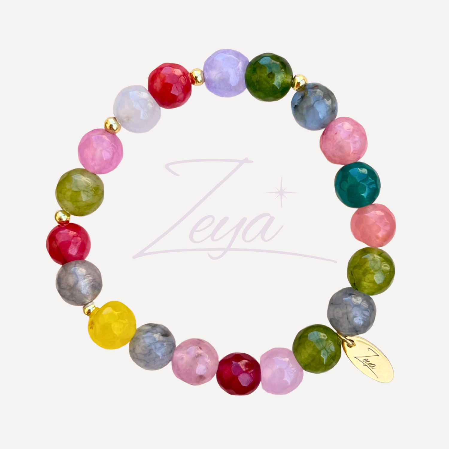 Le Bracelet Rainbow est une explosion de couleurs, où chaque pierre de Tourmaline Multicolore est choisie pour ses vertus énergétiques et son éclat unique. Cette pierre vibrante est réputée pour apporter équilibre et harmonie, tout en stimulant les énergies positives. 