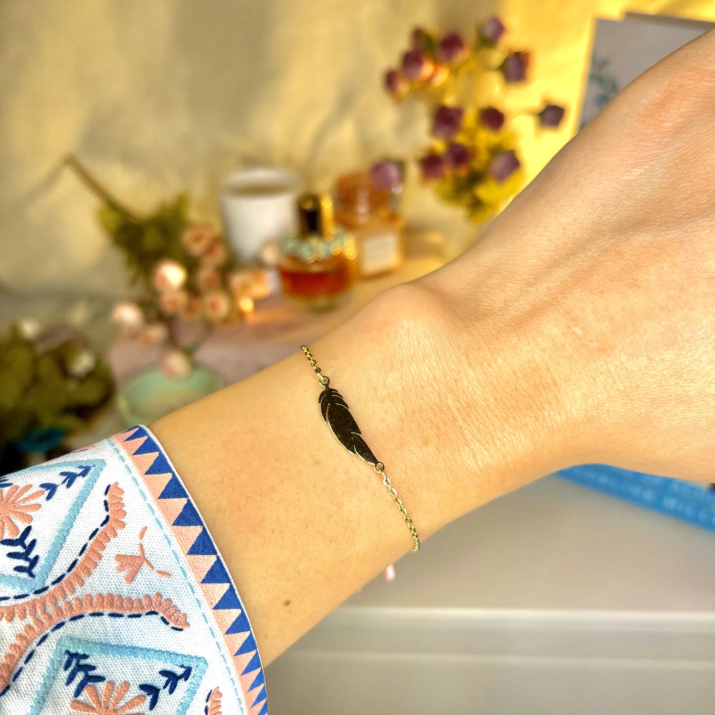 Feather Glow Bracelet