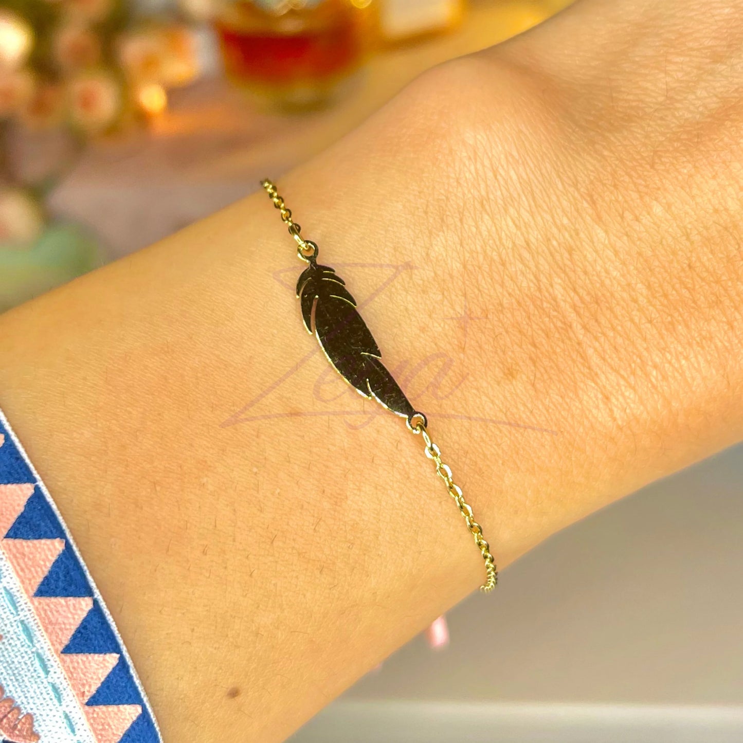 Feather Glow Bracelet