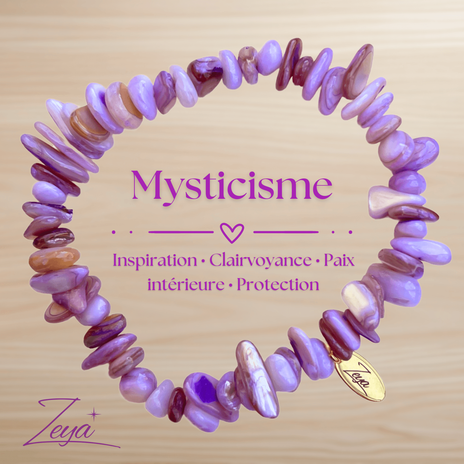 Bracelet Violet - Zeya Jewelry
