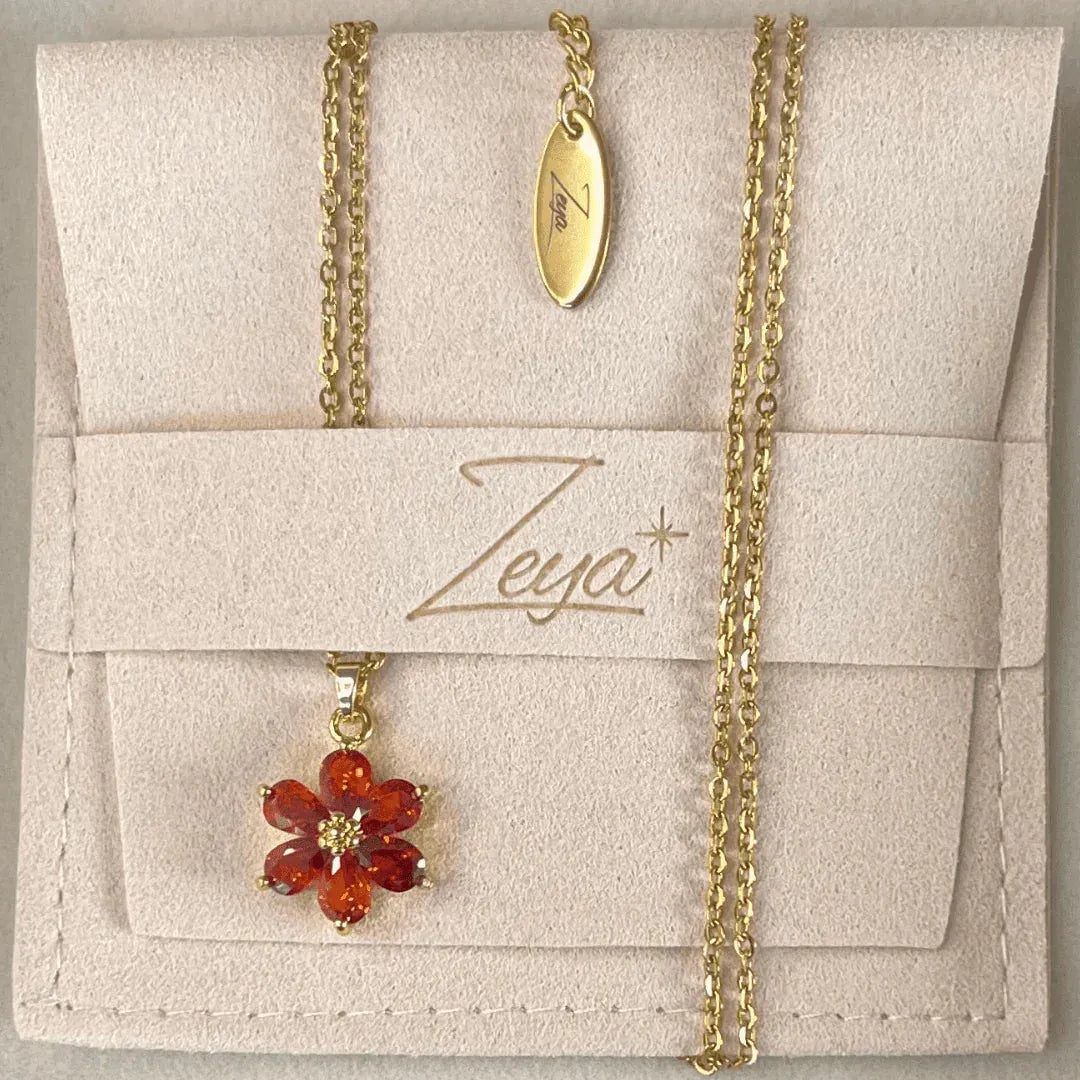 Collier Poppy - Zeya Jewelry
